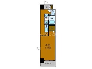 なんばソラニワの物件間取画像